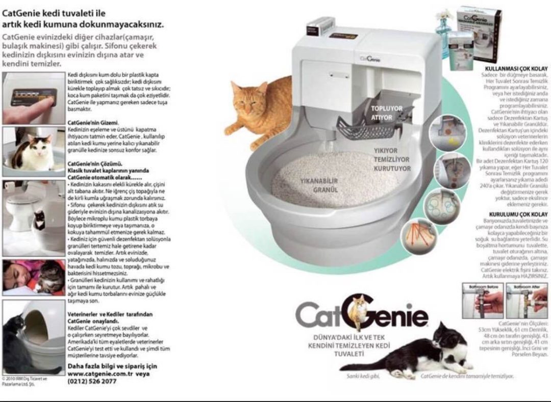 catgenie automatic cat litter box