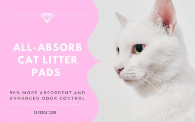 All-Absorb Cat Litter Pads; 50% More Absorbent and Enhanced Odor Control