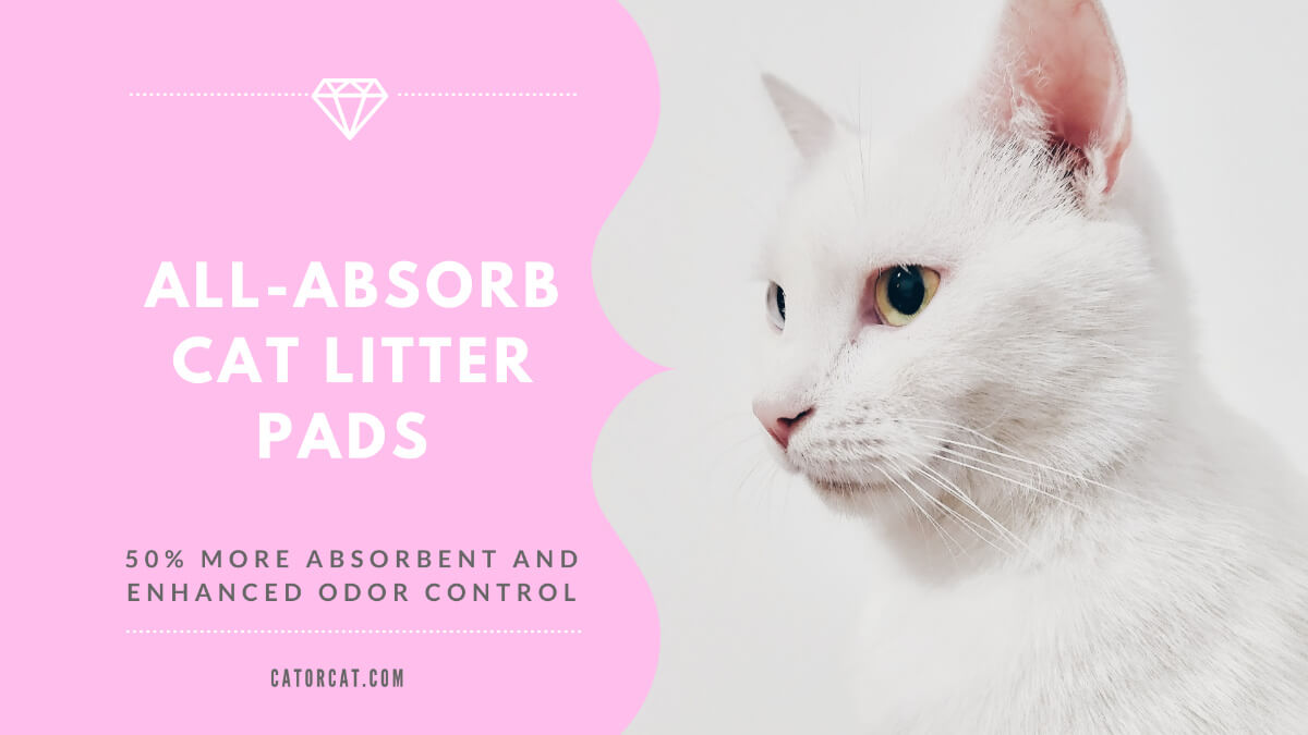 AllAbsorb Cat Litter Pads Compatible with Tidy Cats Breeze System