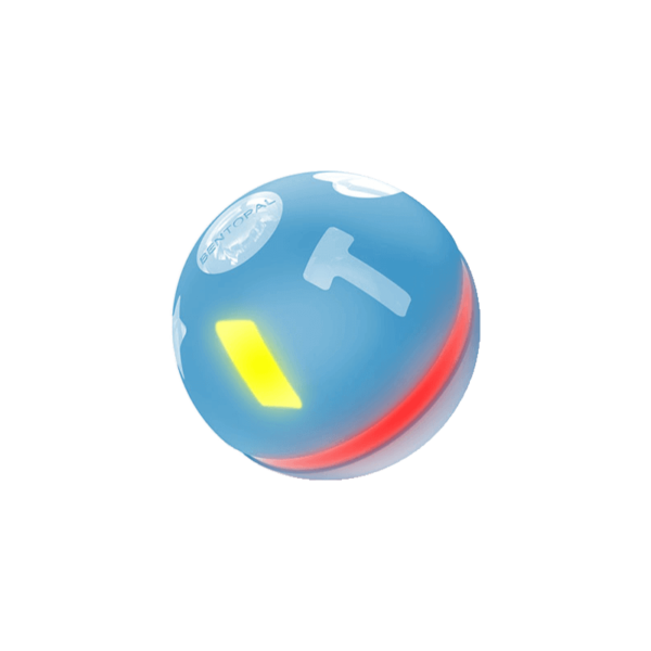 blue jumping ball