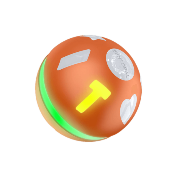 orange jumping ball