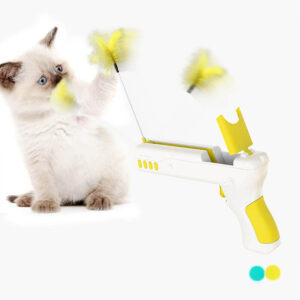 rebound cat toy gun