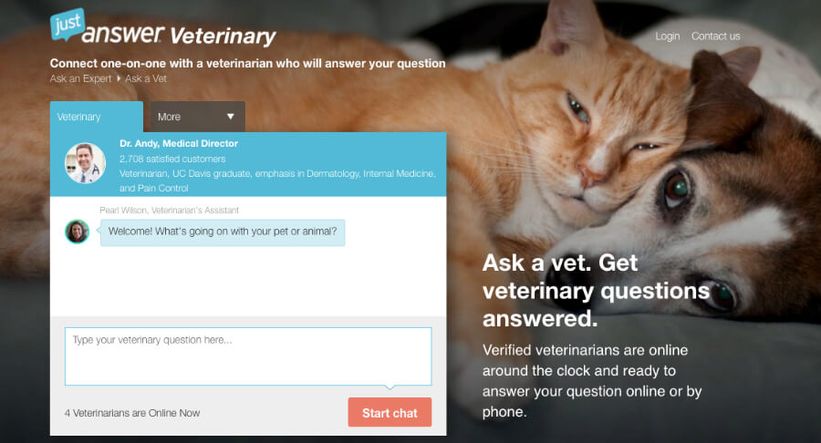 ask a veterinarian